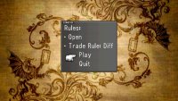 and make sure she’s playing with the “Diff” trade rule