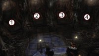In order, interact with boxes #2,# 3, #1,and #4