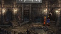 Use the key to open a door in the dungeon