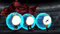 but can also use its Gigantic Sword attack to hit the entire party.