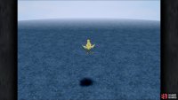You’re looking for a large, slow-moving shadow below you