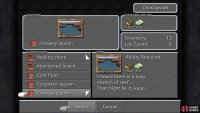 While riding Choco on the world map, you will have to &ldquo;equip&rdquo; Chocographs