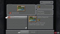 You won’t be able to find the Chocograph treasure unless you equip it
