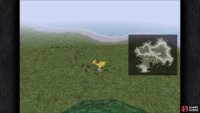 Use a Gysahl Greens while on the tracks to summon Choco to ride on the world map