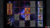 Cards that have arrows facing each other will do battle