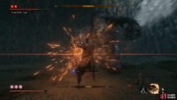 then deflect the Sword Slam for a large opening