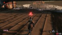 She will perform a Perilous Lunge at range