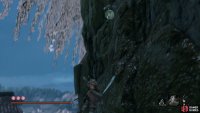 Grapple here to reach a secret tunnel