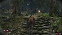 lure the Monks down with Shurikens.