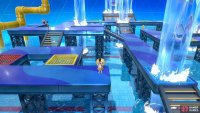 Step 1: Go down the yellow steps and press the yellow switch first.