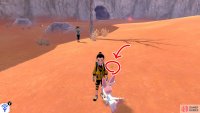 8/10: From Diglett 7, face the entrance to Warm-Up Tunnel. Head for the tall tree and boulder between the tunnel and this sand dune. A few paces before reaching the tree, you should stumble upon Number 8.