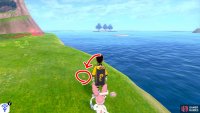 6/18: From Diglett 5, go to the right of the nearby rocky hill. By the edge of the cliff, next to two pebbles and before a Pokémon Den.