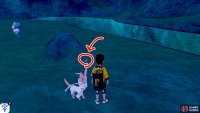 1/7: Starting from the Soothing Wetlands entrance, turn right and follow the river (but don’t enter it yet). Head for the cavern wall directly ahead. It’s behind the boulder towards the left.