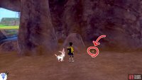 1/7: Starting from the Challenge Beach entrance, turn left and go across the natural bridge. The feisty thing is hiding past a pillar and rock on the left side.