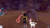 2/7: From Diglett 1, go down the slope along the left side. You’ll reach an area with wild Pokémon. Check behind the rock on the left.