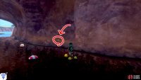 6/7: Go back to Diglett 1 and head along the path towards the right, where the ground starts off level. Go into the stream on the right. It’s watching you from the raised land on the right, halfway towards the exit.