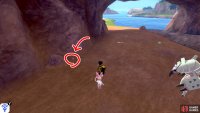 7/7: From Diglett 6, return to dry land on the left. Start heading for the exit to Loop Lagoon. Several paces before the exit, it’s next to a small rock on the left.