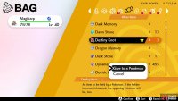 Our Magikarp with a random Nature is holding the Destiny Knot.