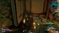 where you’ll find a Dead Claptrap leaning against a Storage Container. 