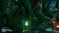 to find a Typhon Log sitting in some bushes. 