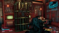 You’ll be able to find the Typhon Dead Drop sitting in a room behind some red glass on the second floor of the lobby,