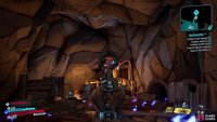 Once you’ve entered Sparks Cave, shoot the target at back of the room to deactivate the electricity,