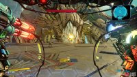 dealing enough damage causes it to reel and allow some free hits