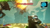 the yellow sparkles on the ground indicate where a slam or wipe will hit, leaving a Radiated area of effect 