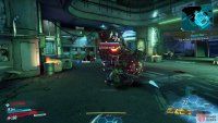 Once you’ve taken out the previous wave of enemies and followed the Burger Bot for last time, you’ll need to take out Archer Rowe and his friends before you can proceed, 