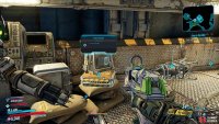 Collect the three rocket parts nearby,