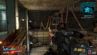 then look in the center of the room to find another bullseye and shoot that so it&rsquo;s also pointing to the left,