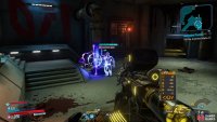 as you damage him he’ll spawn a bubble around him which will make him invulnerable, take out the clones to stop him. 