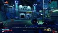Once you’ve vandalized the walls, a Sheriff Bot will appear, take him out, 