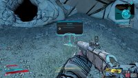 once you’ve dealt with the Badass Shock Skag he will drop you the skag spine.