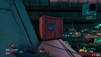 and following it over another container