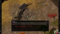Then head to the wilderness area north of Beregost to find a missing caravan, where Kagain will find the answers he’s looking for.