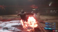 Infernal Erruption will target ranged characters and knock them over.
