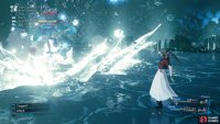 while Icicle Impact is a huge AOE around her feet