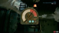 then close the valve and try to stop the gauge in the red target zone.
