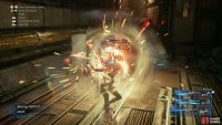 Dodge the Grungy Bandit’s attacks to “Pressure” him, fill hi Stagger bar, then finish him off with powerful attacks.