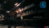 Barret can destroy otherwise out-of-reach Shinra Boxes.