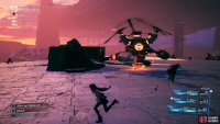 after deploying Antipersonnel Gas, The Valkyrie will chase you around the roof with Firewheel.