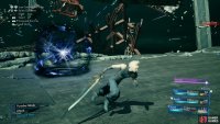 During his “Elemental Infusion” phase he’ll use “Shadow Flare” - run away from Sephiroth to lure the attack away and avoid it,