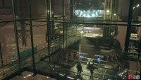 Align a suspended catwalk to create a passable bridge.