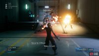 Fire + Magnify should get you through the first half of the level easily enough.
