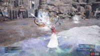 and use Aerith’s ATB segments to cast Blizzard + Magnify.