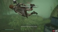 Grab the Bronzium Lightsaber Material from the Chest to the left of the water