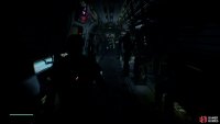 Proceed forward in the train until you cant anymore and then turn around,
