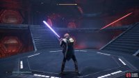 Deflect all the bullets to take out the Stormtroopers and then help Cere