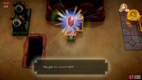 Head north from the room you collected the map from and kill the enemies there to reveal a chest with 20 Rupees,
